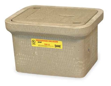 fiberglass concrete junction box open bottom|underground concrete box enclosures.